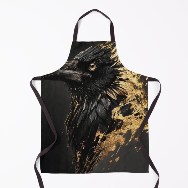 Item preview, Golden crow designed and sold by TitiaDesign.