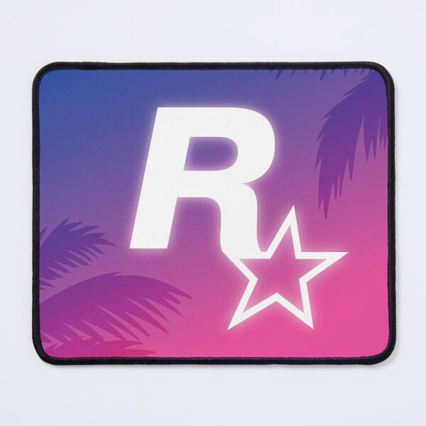 Item preview, Rockstar Games Vice City Retro Sunset Logo designed and sold by BubblePopRed.