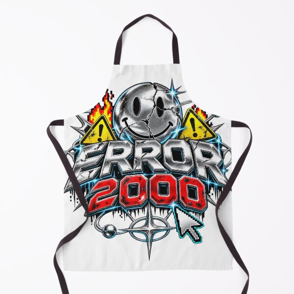Item preview, Error 2000 Cyber Skull designed and sold by CarrotBadminton.