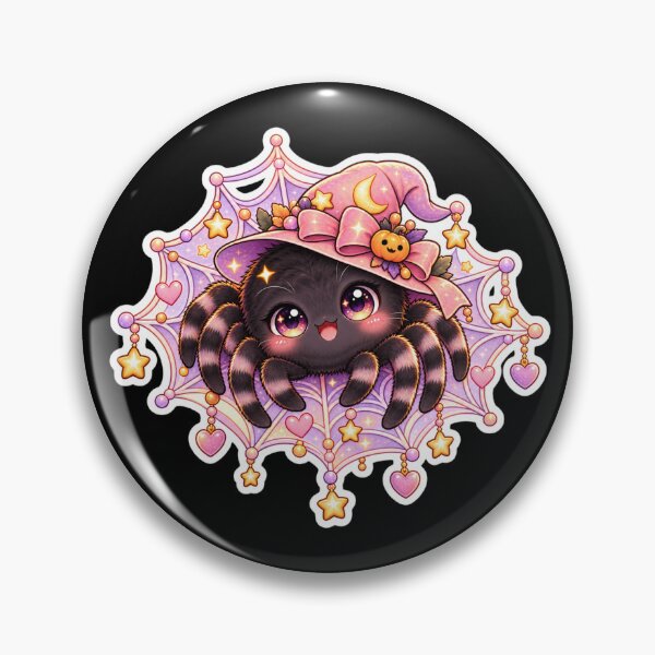 Item preview, Kawaii Spider Witch Halloween designed and sold by Christiana-Art.