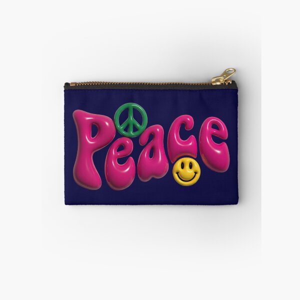 Item preview, Peace 3D Bubble Typography designed and sold by Festive Bug.