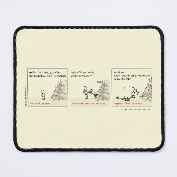 Item preview, False needles in haystacks designed and sold by Sketchplanations.