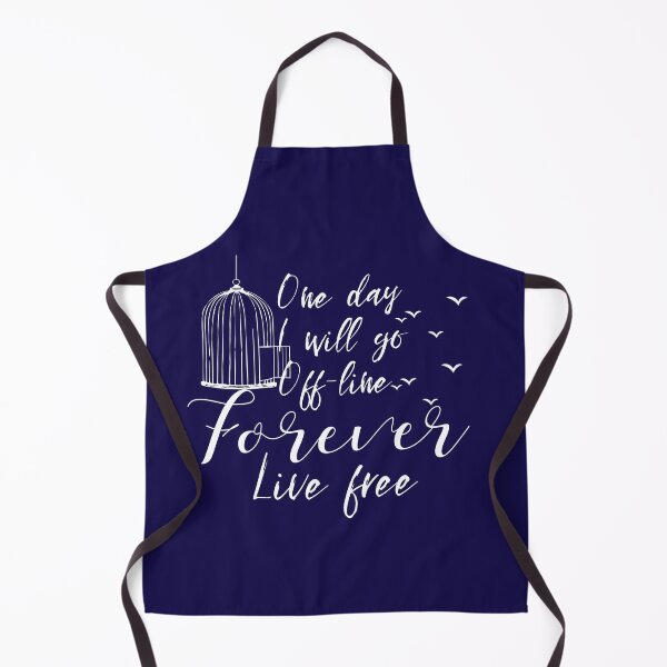 Item preview, One day i will go offline forever Live Free designed and sold by augustinet.