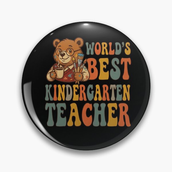 Item preview, World's Best Kindergarten Teacher  designed and sold by ViralVector.