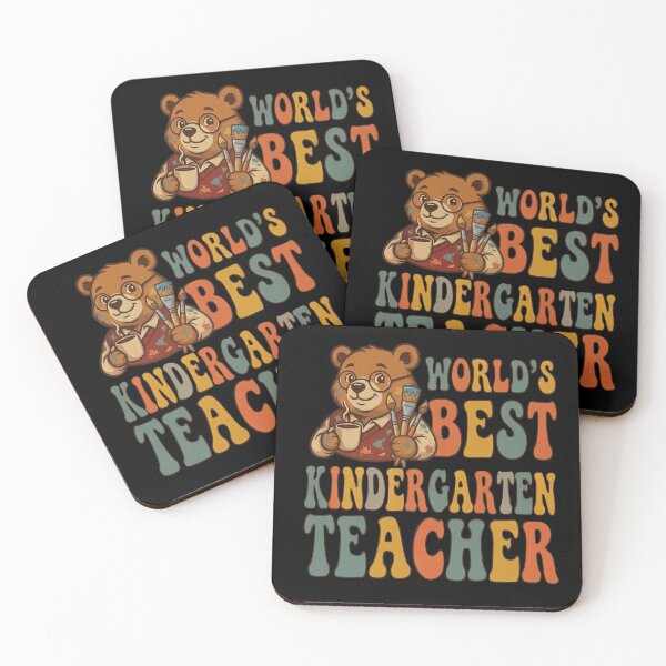 Item preview, World's Best Kindergarten Teacher  designed and sold by ViralVector.