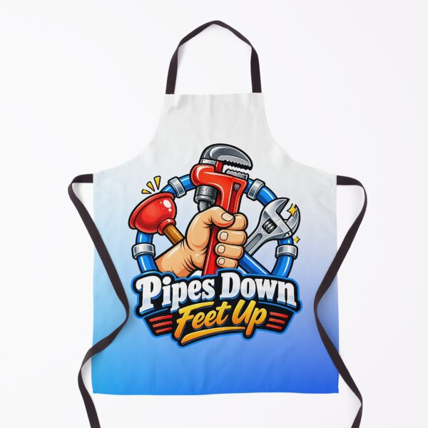 Item preview, Pipes Down Feet Up | Retired Plumber Crewneck designed and sold by Xpression876.