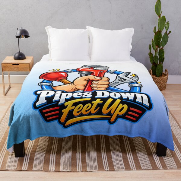 Item preview, Pipes Down Feet Up | Retired Plumber Crewneck  designed and sold by Xpression876.