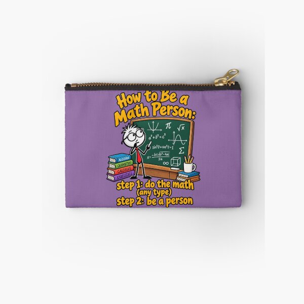 Item preview, How to Be a Math Person, Funny Mathematics Teacher. designed and sold by Endless7Art.