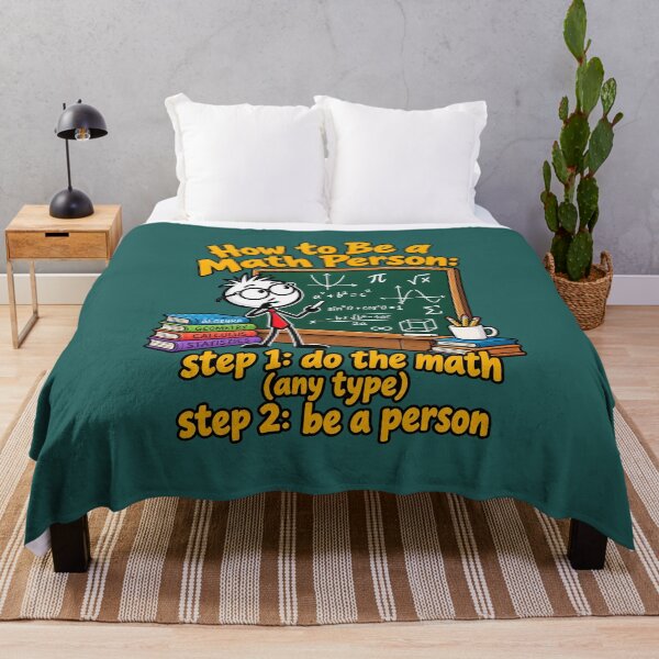 Item preview, How to Be a Math Person, Funny Mathematics Teacher. designed and sold by Endless7Art.