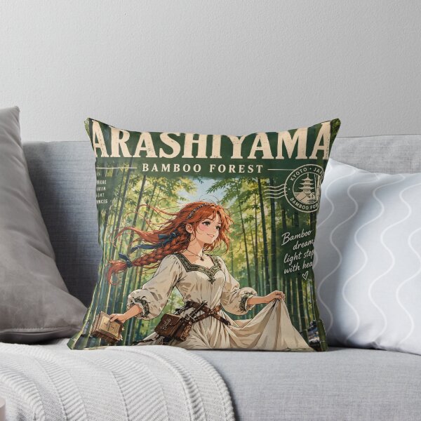 Item preview, Japan - Dancing Through Arashiyama - Arashiyama Bamboo Forest designed and sold by DibujandoPorfa.