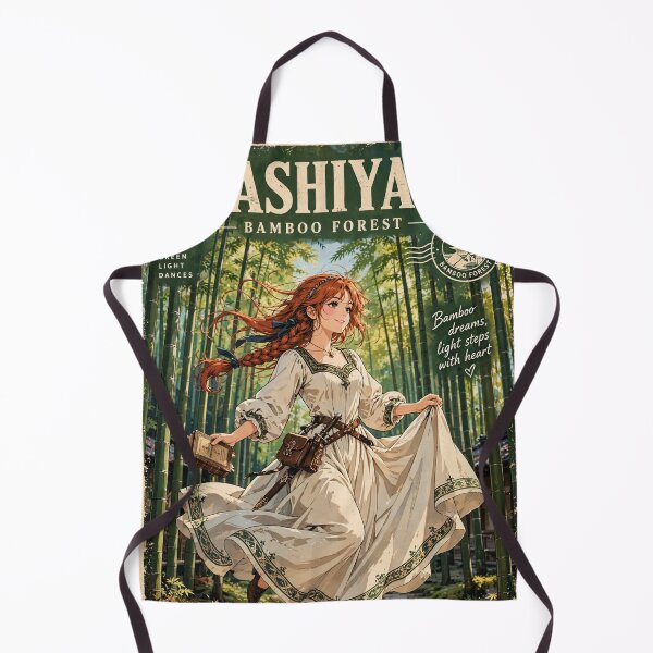 Item preview, Japan - Dancing Through Arashiyama - Arashiyama Bamboo Forest designed and sold by DibujandoPorfa.