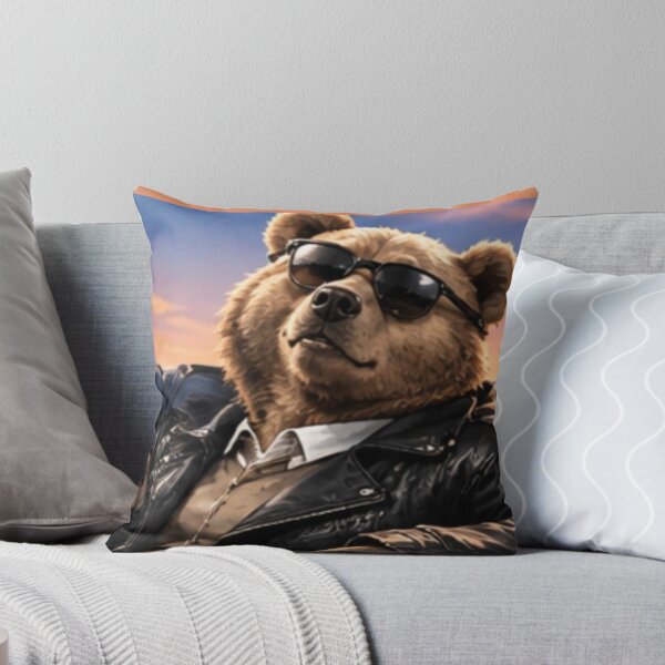 Item preview, Cool Bear – Stylish Teddy Bear designed and sold by MushArtist.