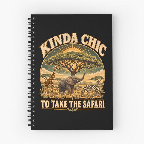 Item preview, Kinda Chic To Take The Safari Wildlife designed and sold by metalsnak.
