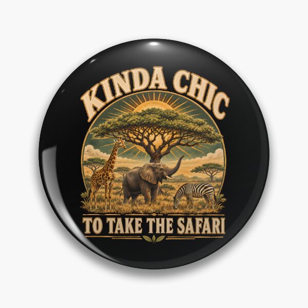 Item preview, Kinda Chic To Take The Safari Wildlife designed and sold by metalsnak.