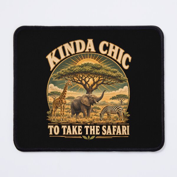 Item preview, Kinda Chic To Take The Safari Wildlife designed and sold by metalsnak.