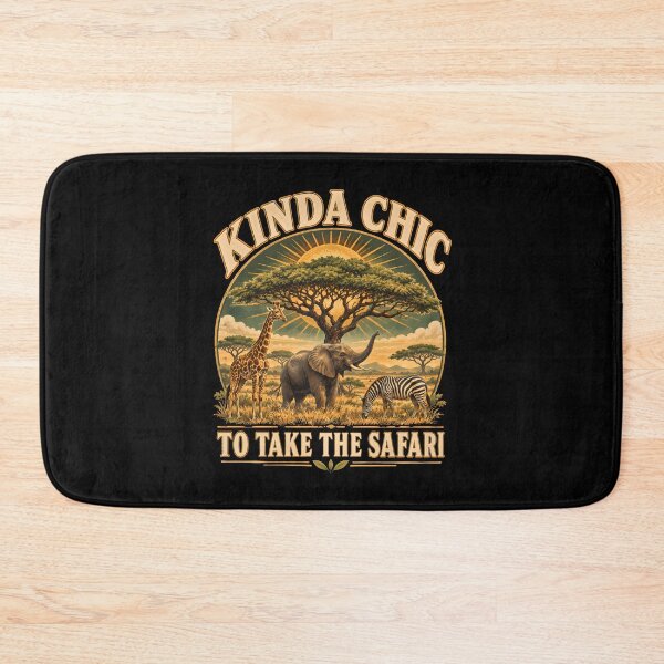 Item preview, Kinda Chic To Take The Safari Wildlife designed and sold by metalsnak.