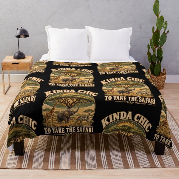 Item preview, Kinda Chic To Take The Safari Wildlife designed and sold by metalsnak.