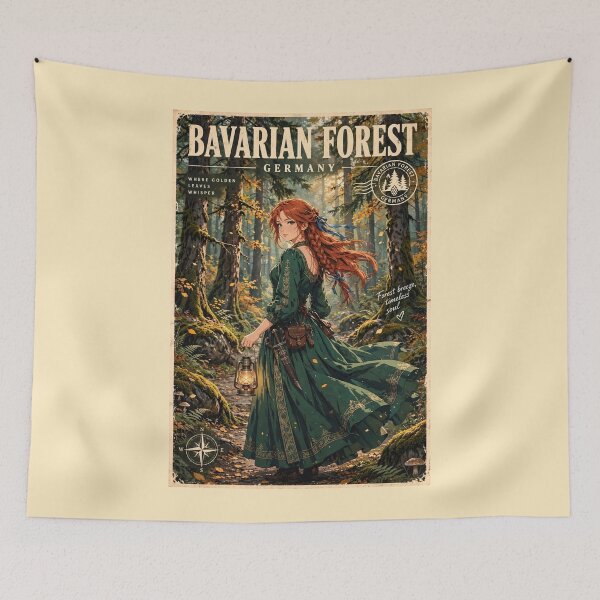 Item preview, Germany - Enchanted Bavarian Forest designed and sold by DibujandoPorfa.