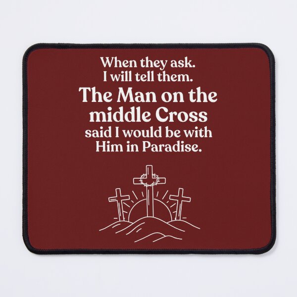 Item preview, The Man on the Middle Cross designed and sold by FrozenFits.
