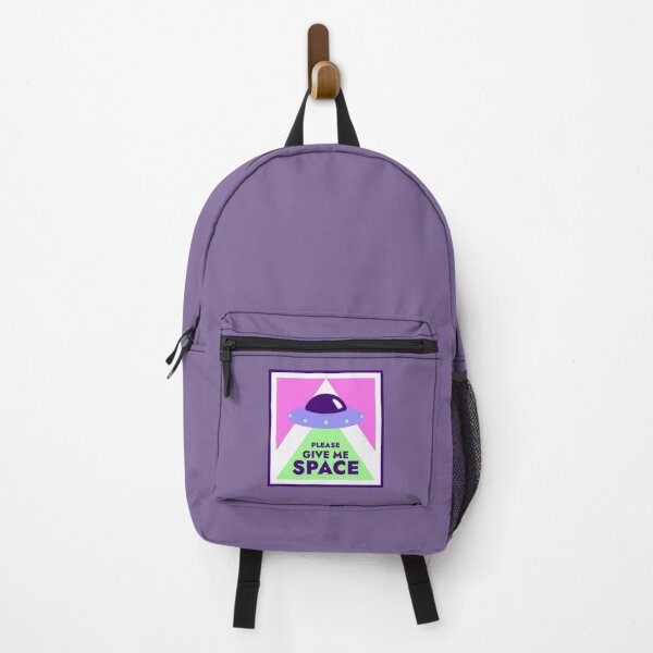 Item preview, Please Give Me Space Retro UFO - Funny Introvert Alien Decal designed and sold by PixellaneArt.