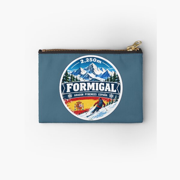 Item preview, Formigal Spain Pyrenees Ski Skiing Sticker TShirt 01 designed and sold by OuterShellUK.