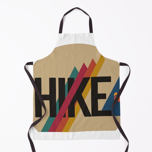 Item preview, HIKE Vintage Trail Badge – Retro Mountain Hiking Graphic designed and sold by MyNeko.