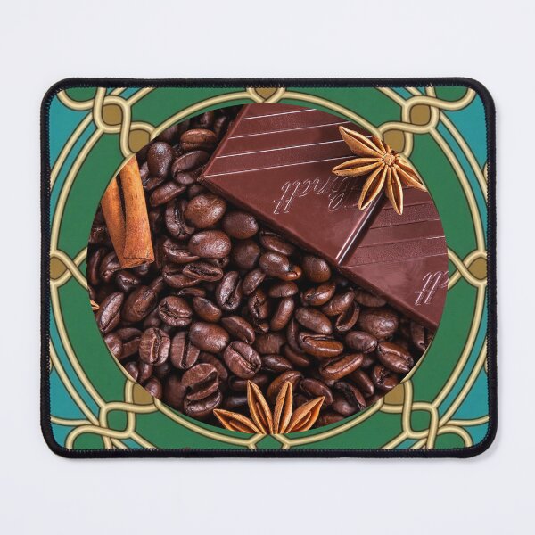 Item preview, Spiced Coffee & Chocolate Mandala - Warm Autumn Vibes designed and sold by hepopatterns.