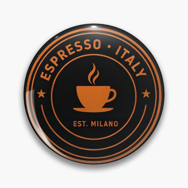 Item preview, Vintage Circular Badge Espresso Italy Coffee Crest Vector designed and sold by Shutter-Dragon.