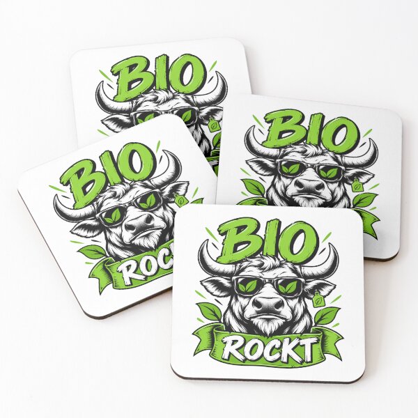 Aperçu de l'œuvre Organic Rocks Cool Cow Statement Design créée et vendue par Radixbarny.