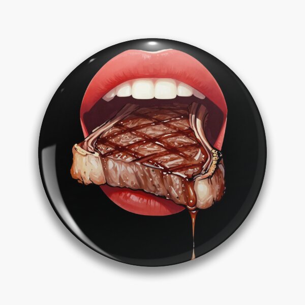 Item preview, Steak pacman designed and sold by LadyJojoStore.
