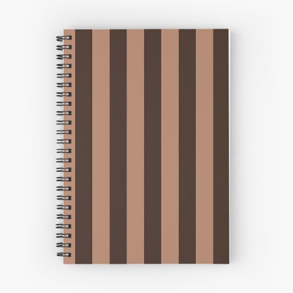 Item preview, Cabana stripes in chocolate brown designed and sold by RishabhArts1.