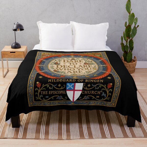Item preview, Dare to Declare Who You Are – Hildegard of Bingen – The Episcopal Church™ designed and sold by Canterbury Episcopal Campus Ministry at Texas Tech University .