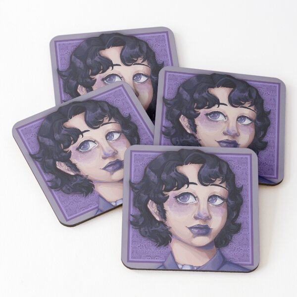 Item preview, Purple Lace Portrait designed and sold by Mosymussy.