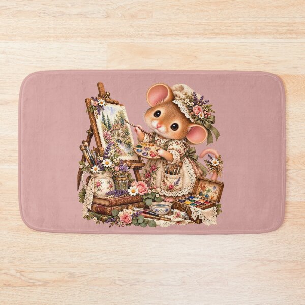 Item preview, Premium Cottagecore Artist Dormouse Art – Vintage Storybook Print designed and sold by MagicMakerPh.