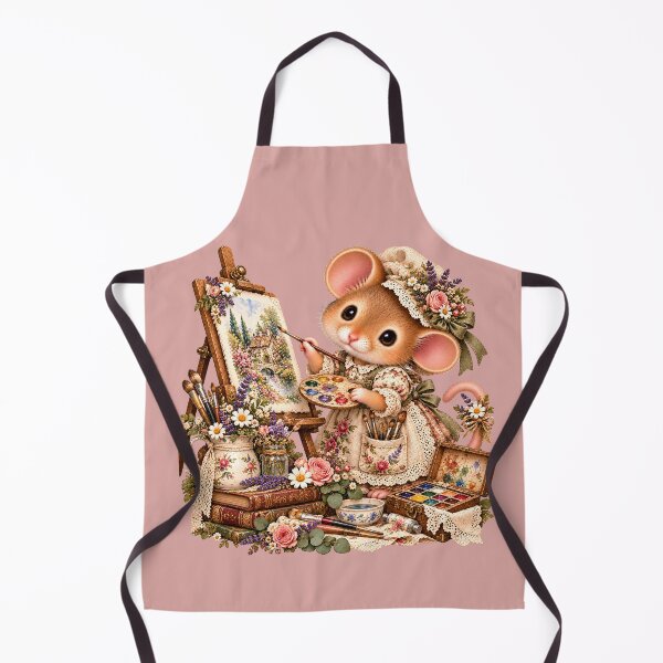Item preview, Premium Cottagecore Artist Dormouse Art – Vintage Storybook Print designed and sold by MagicMakerPh.