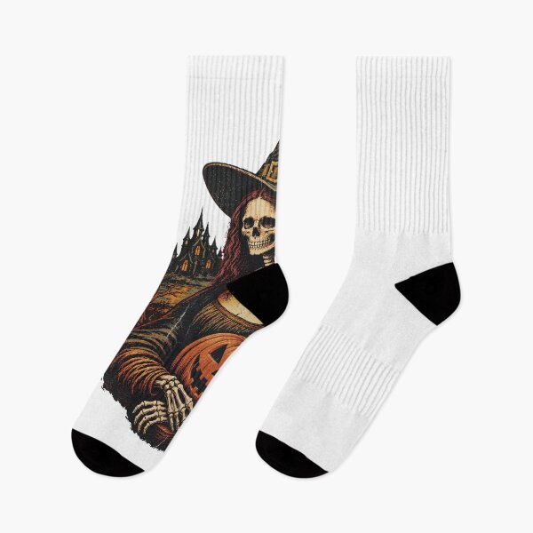 Item preview, Halloween Mona Lisa Skeleton designed and sold by JOSUQ.