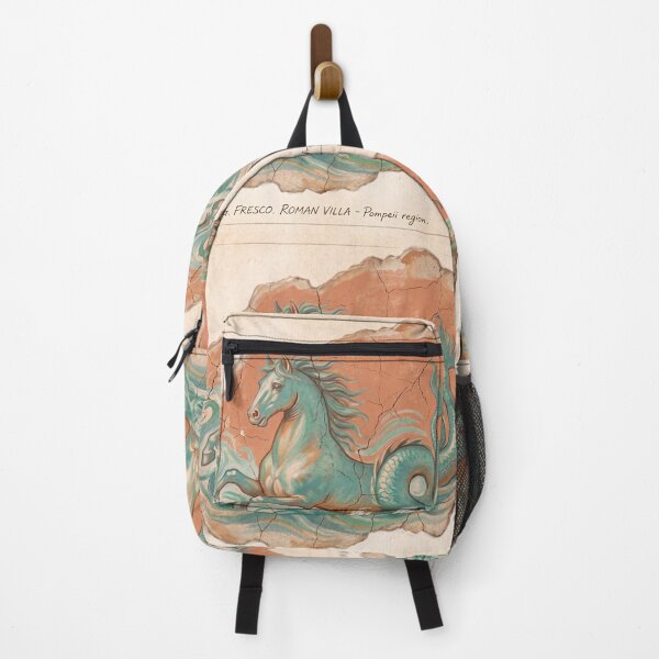 Item preview,  Ancient Roman Hippocampus Fresco Fragment designed and sold by codex antique.