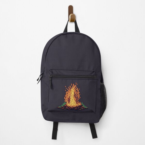 Item preview, Pixel Art Fire Blaze Retro Digital Artwork designed and sold by Glitchart66.