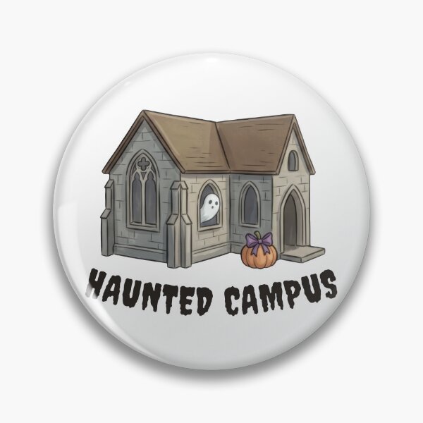 Artikelvorschau, Halloween auf dem verfluchten Campus entworfen und verkauft von ChernotytskaArt.