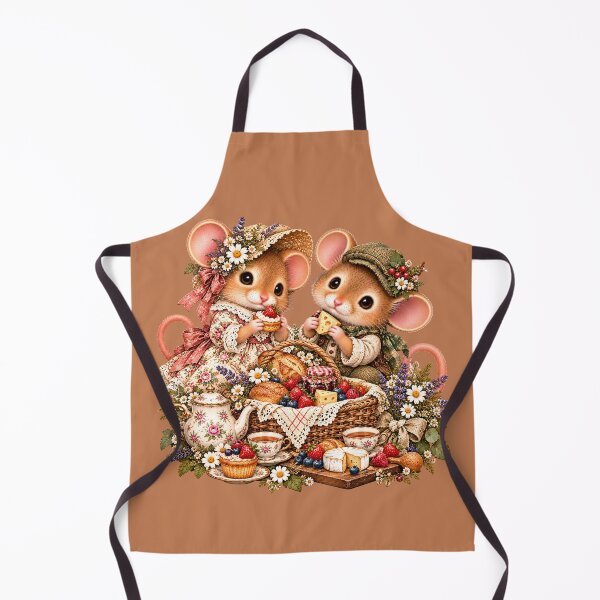Item preview, Premium Cottagecore Woodland Picnic Dormouse Art – Vintage Print designed and sold by MagicMakerPh.