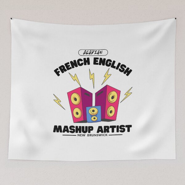 Item preview, Acadian French English mashup artist designed and sold by Peerless-Prime.