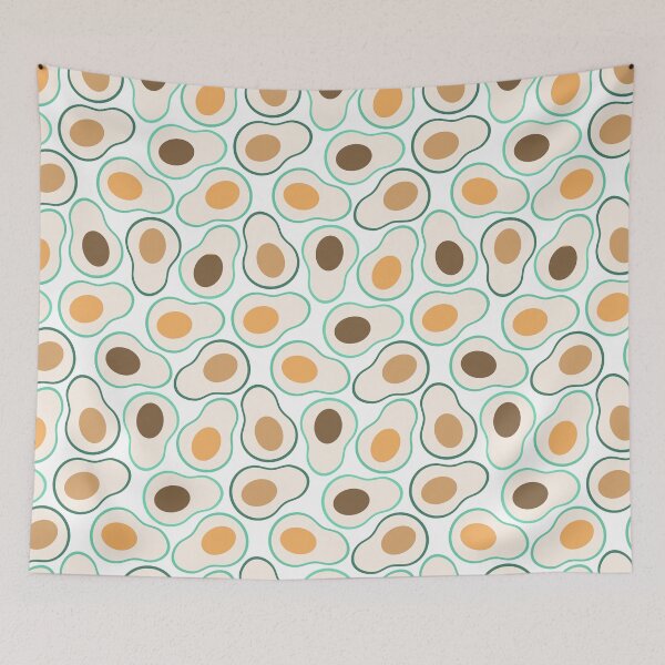 Item preview, Cute Minimalist Avocado Slices Seamless Pattern designed and sold by Dynamisa.