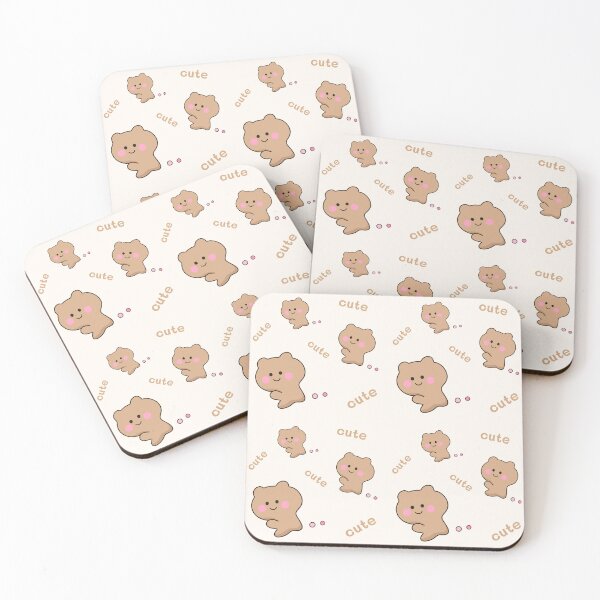 Item preview, Cute Hand Drawn Brown Bear Pattern designed and sold by Porpor Artwork.