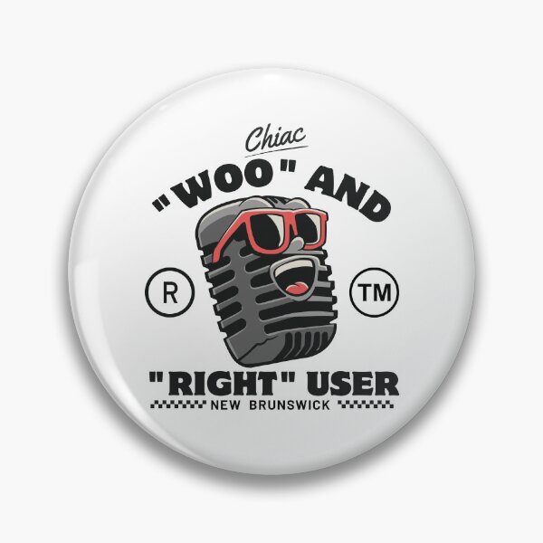 Item preview, Chiac : "woo" and "right" user designed and sold by Peerless-Prime.
