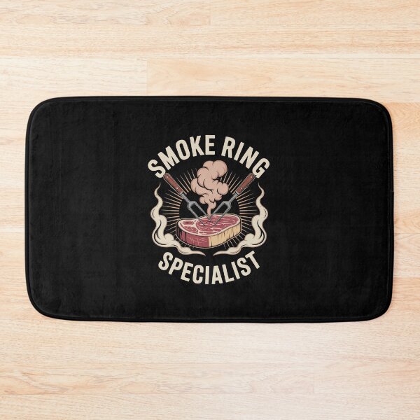 Item preview, Smoke Ring Specialist Funny BBQ Smoker Meat Pitmaster Grilling designed and sold by jkrphoto.