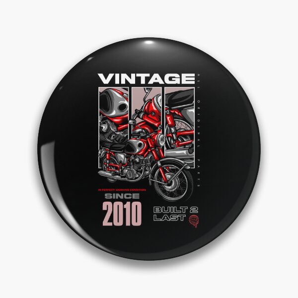 Item preview, Vintage Motorcycle Bikers Motorbike Birthday 2010 designed and sold by JRRTs.