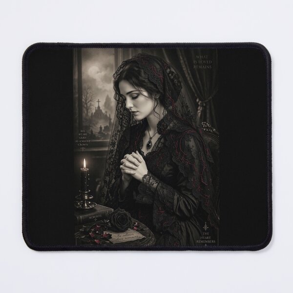 Item preview, Mourning Lace Widow designed and sold by Studio77-Gothic.