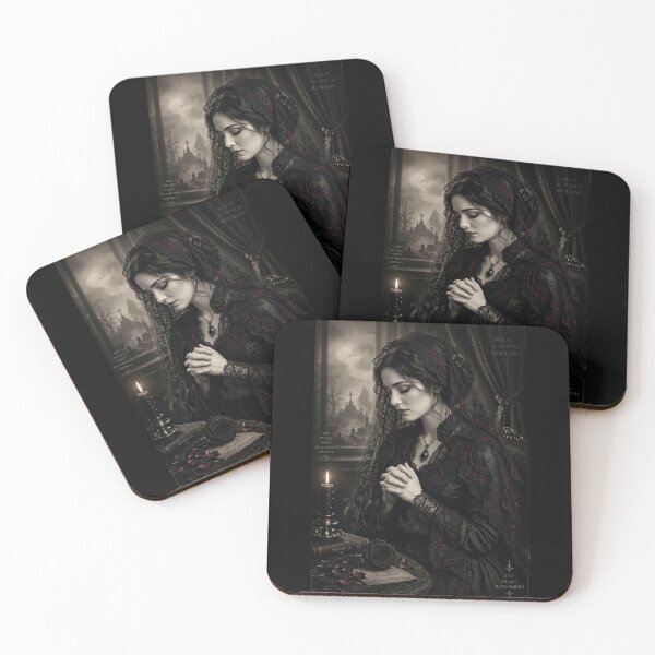 Item preview, Mourning Lace Widow designed and sold by Studio77-Gothic.