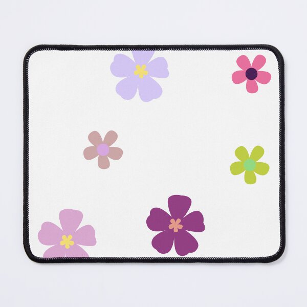 Item preview, Colorful Retro Flowers in Pink, Purple and Lime Green designed and sold by BunnyLove003.