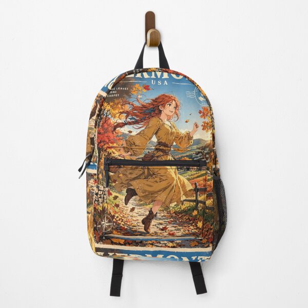Item preview, USA, Vermont Autumn - Jumping Into Vermont Autumn designed and sold by DibujandoPorfa.
